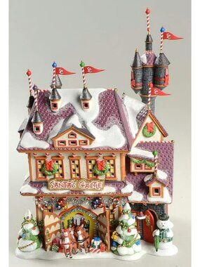 Department 56 Rudolph Santa's Castle 56768 North Pole Series COMPLETE New In Box
